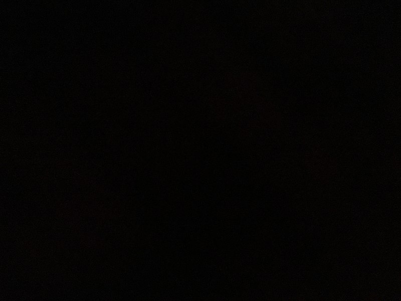 black image